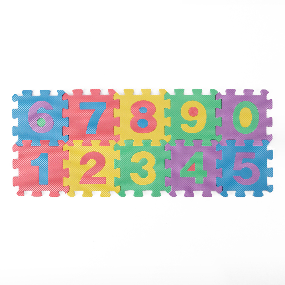 10p 퍼즐 숫자 매트 층간소음방지매트 퍼즐매트 놀이방매트 층간소음매트 놀이매트 사각매트