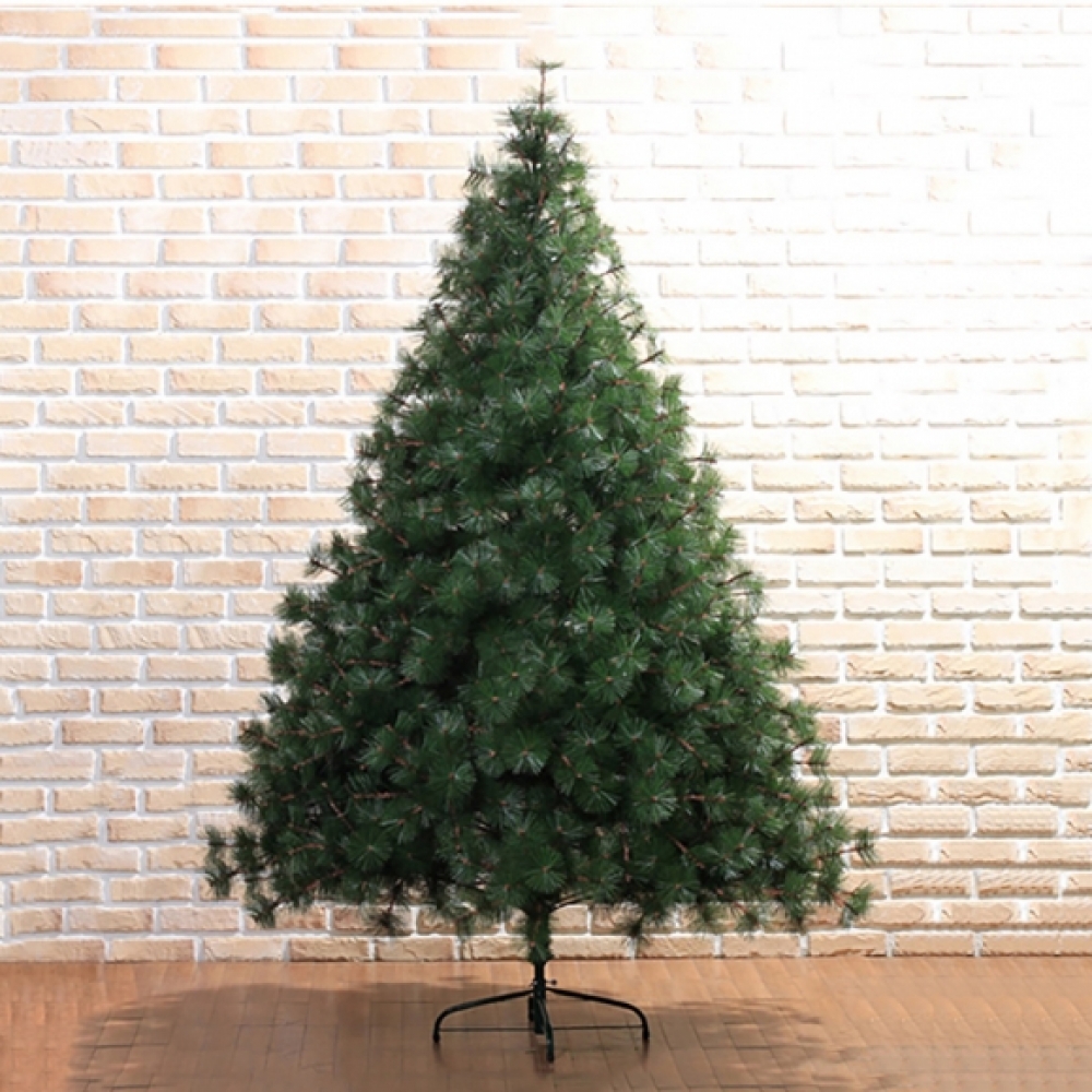 210cm 최고급 리얼 크리스마스 솔잎트리 고급트리 최고급트리 가정용트리 리얼솔잎트리