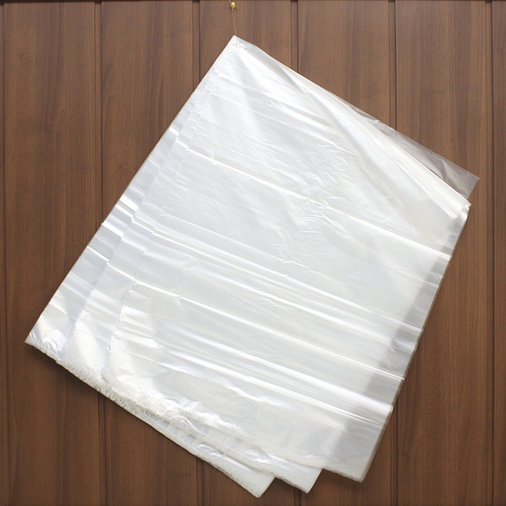 비닐봉투 흰색-63cm 50p 다용도 비닐봉지 비닐 봉투 쓰레기봉투 마트봉투 의류봉투