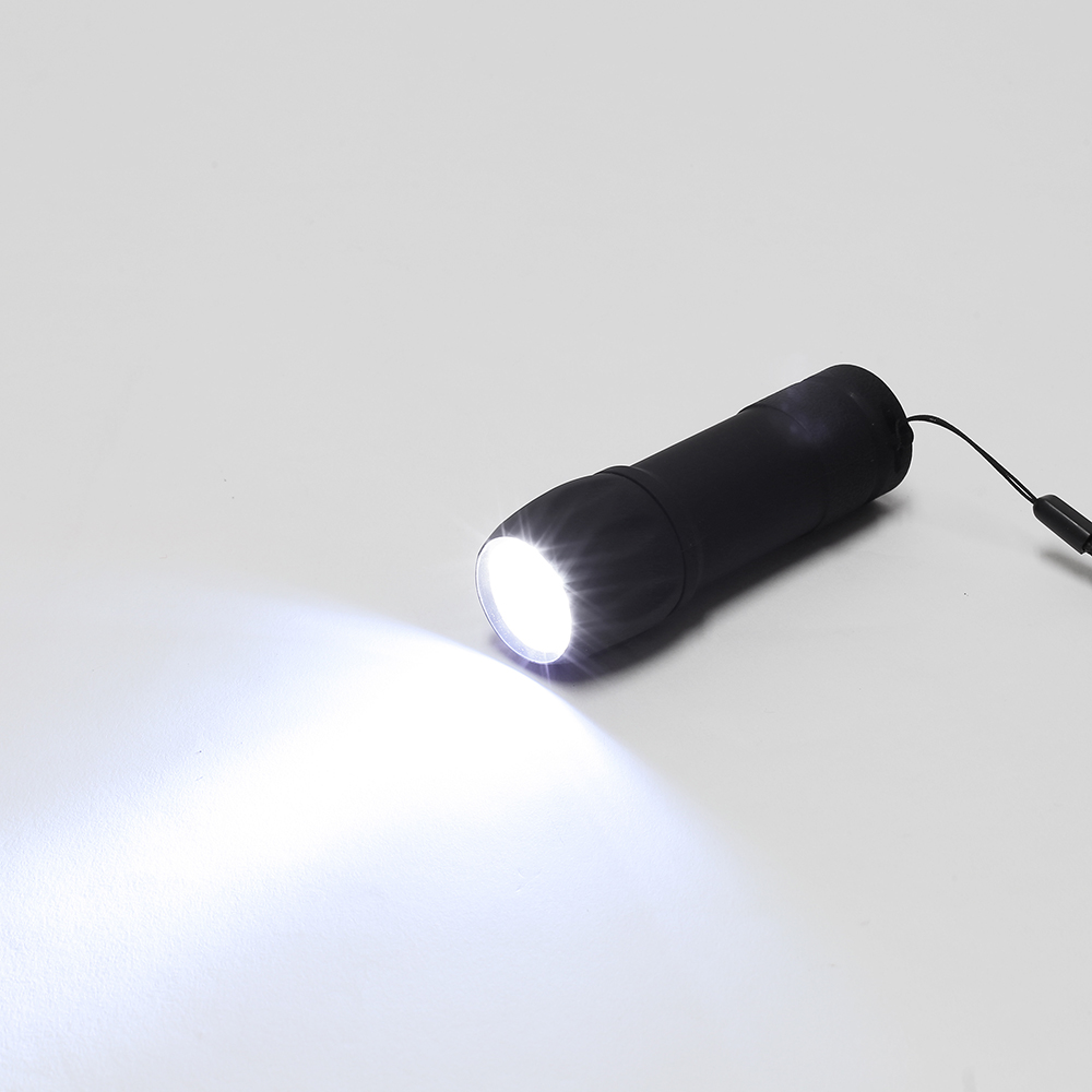 9구 심플 LED 손전등 휴대용 후레쉬 랜턴 캠핑렌턴 LED후레쉬 플레시 플래시 레저손전등