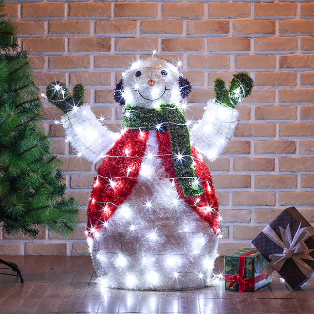 LED 허그 눈사람장식 90cm 크리스마스장식 인테리어 트리장식 크리스마스인테리어장식