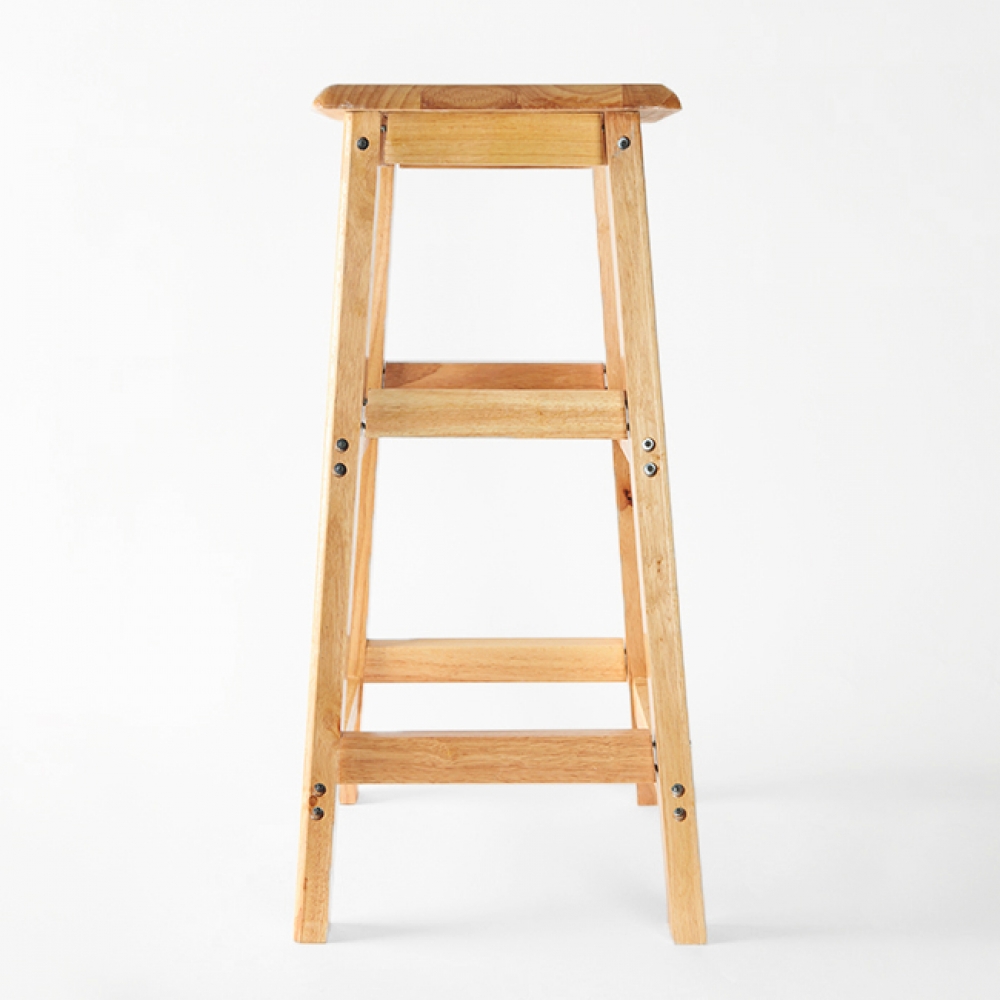 홈바 사각 스툴 DIY 원목 보조선반의자 사각의자 원목의자 간이의자 보조의자 화장대의자