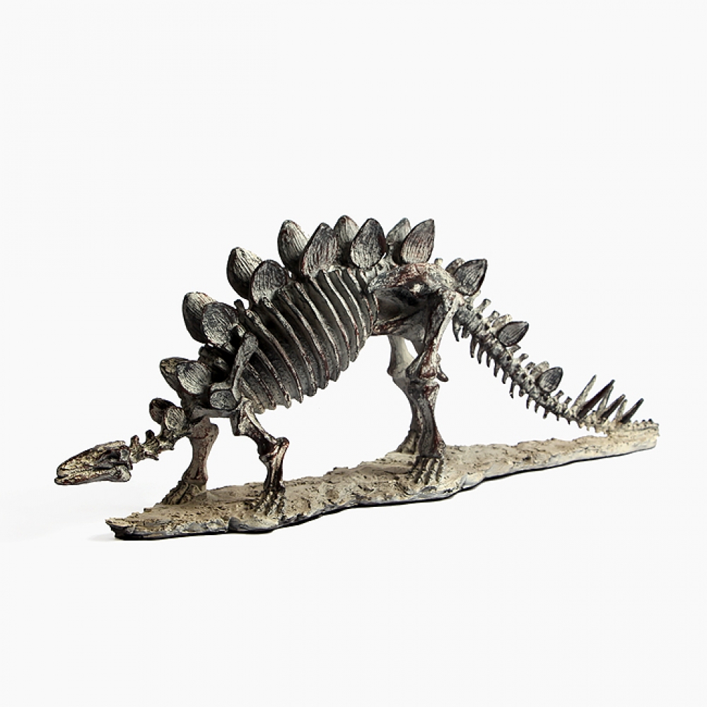 아트피플-A79스테코사우루스 공룡 뼈 조각상 모형 공룡모형 공룡미니어쳐 스테고사우루스모형