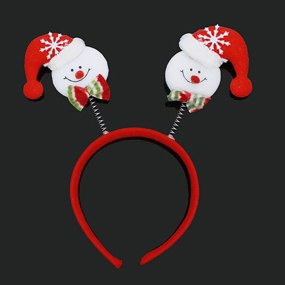 눈사람머리띠 23cm 크리스마스 코스프레소품 성탄용품 크리스마스용품 사슴머리띠