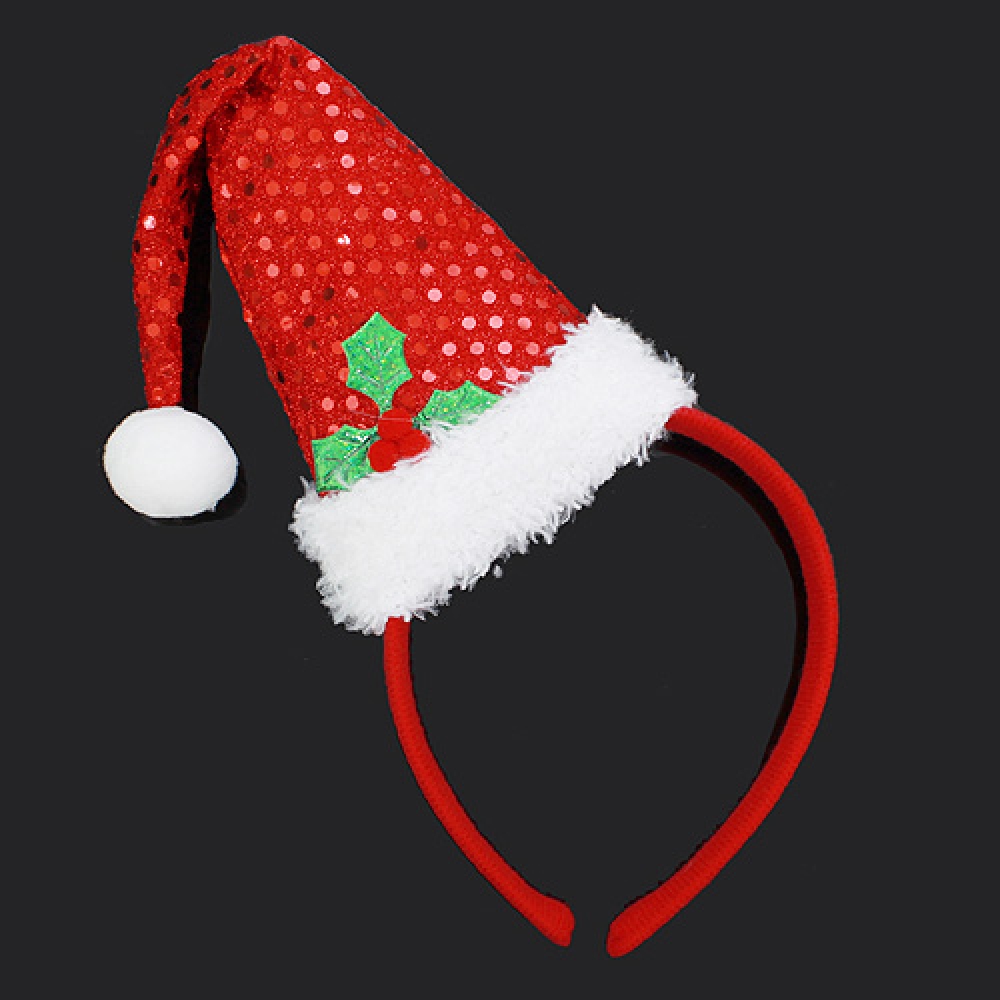 레드 크리스마스 산타모자 머리띠 성탄장식 산타모자머리띠 성탄용품 크리스마스용품 사슴머리띠