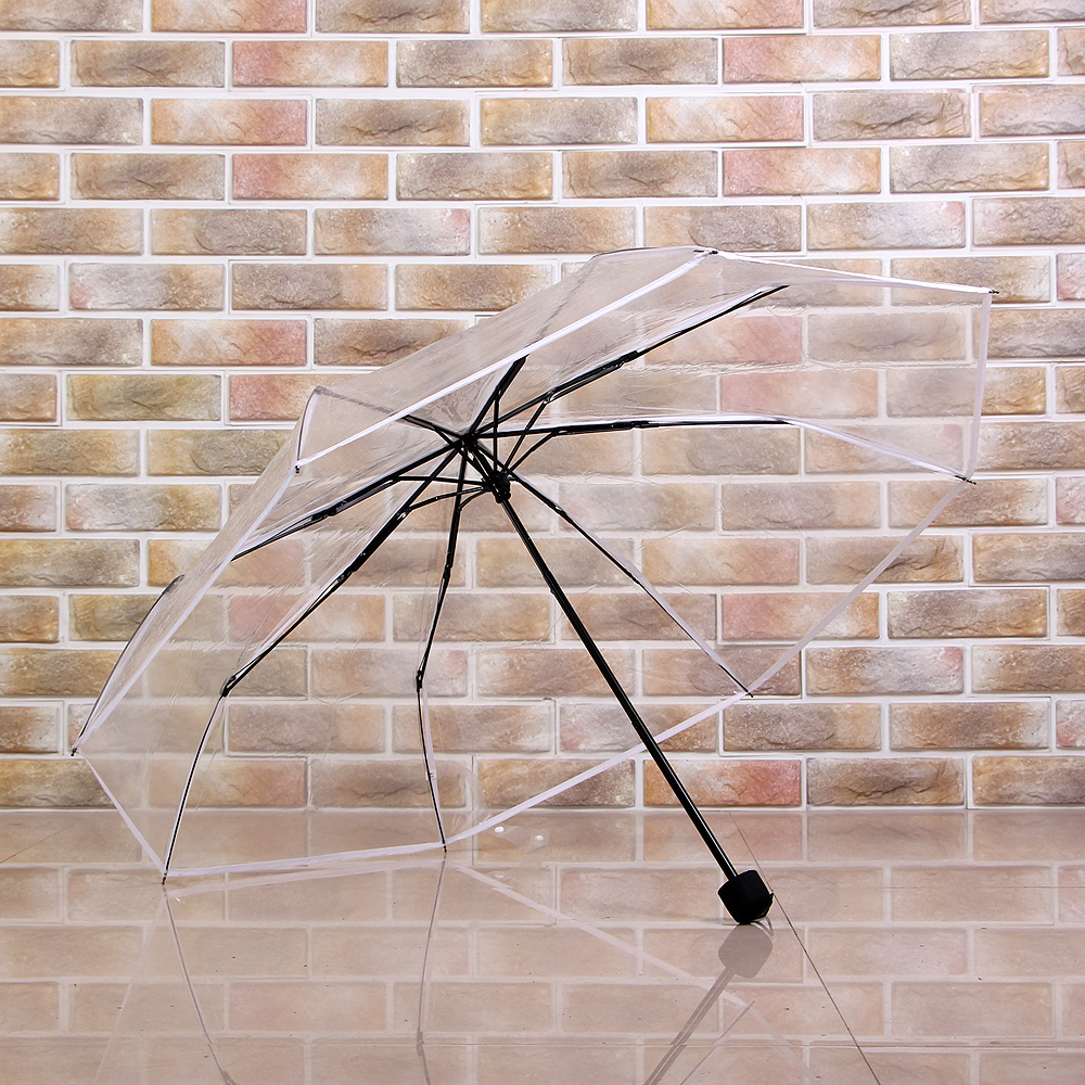 초경량 3단 투명우산 접이식 비닐우산 우산 접이식우산 접이우산 3단우산 비닐투명우산