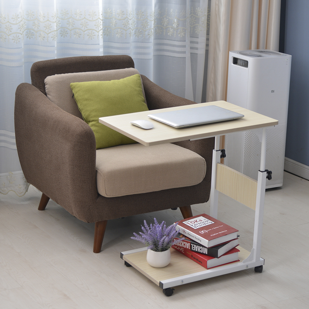 하우스인 높이조절 사이드테이블 LC 노트북 침대책상 침대테이블 책상 높이조절책상