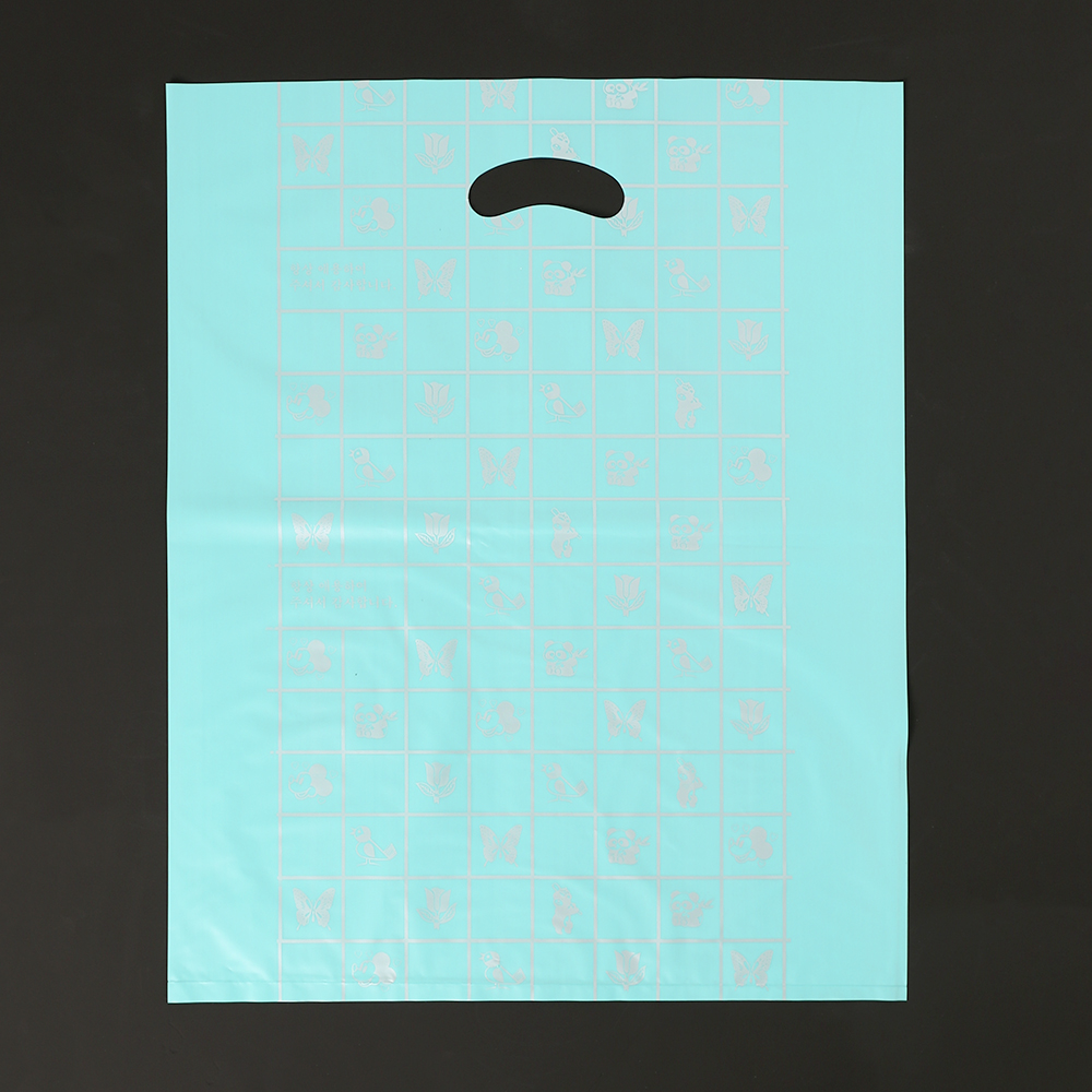100p 양장비닐봉투 민트 45x55cm 의류봉투 비닐봉투 팬시봉투 비닐쇼핑백 옷봉투