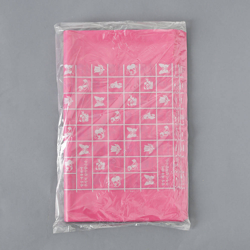 100p 양장비닐봉투 빨강 45x55cm 의류봉투 비닐봉투 팬시봉투 비닐쇼핑백 옷봉투
