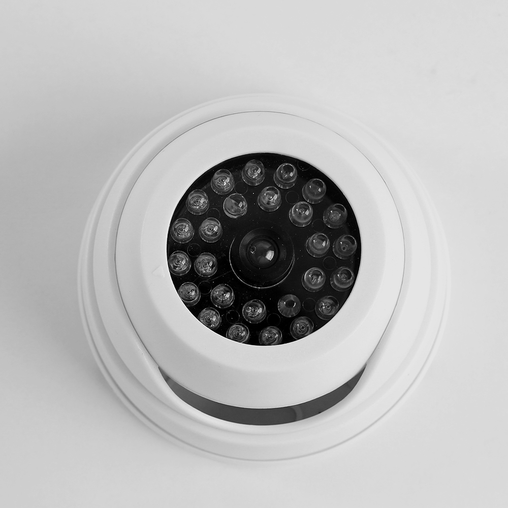 원형 모형 감시카메라 화이트 방범용 모형cctv 모형감시카메라 가짜감시카메라 모형카메라