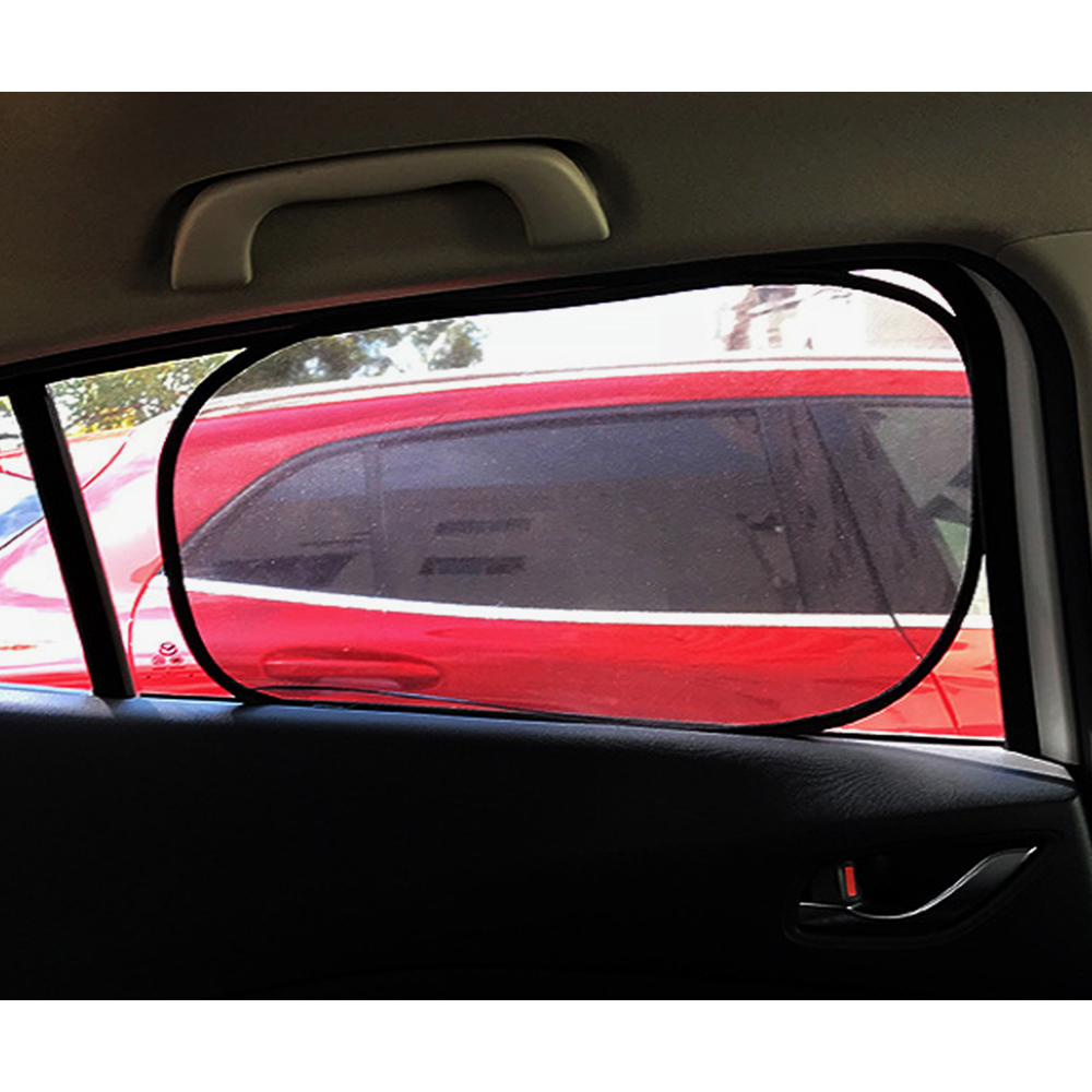 PVC필름 간편흡착 차량용 햇빛가리개 2p세트 51x31cm 자동차햇빛가리개