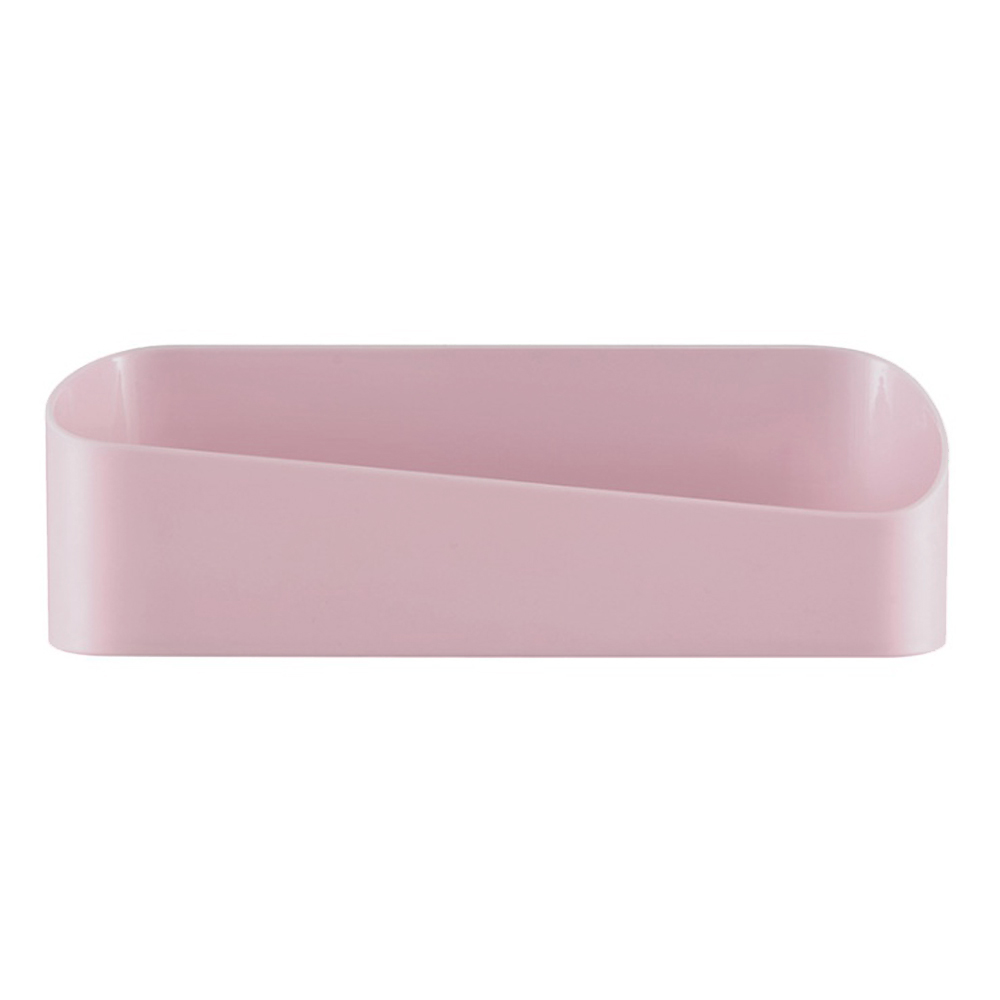 리빙홈 일자 욕실선반 핑크 접착식 욕실수납함 화장실선반 욕실정리함 욕실수납선반 욕실일자선반