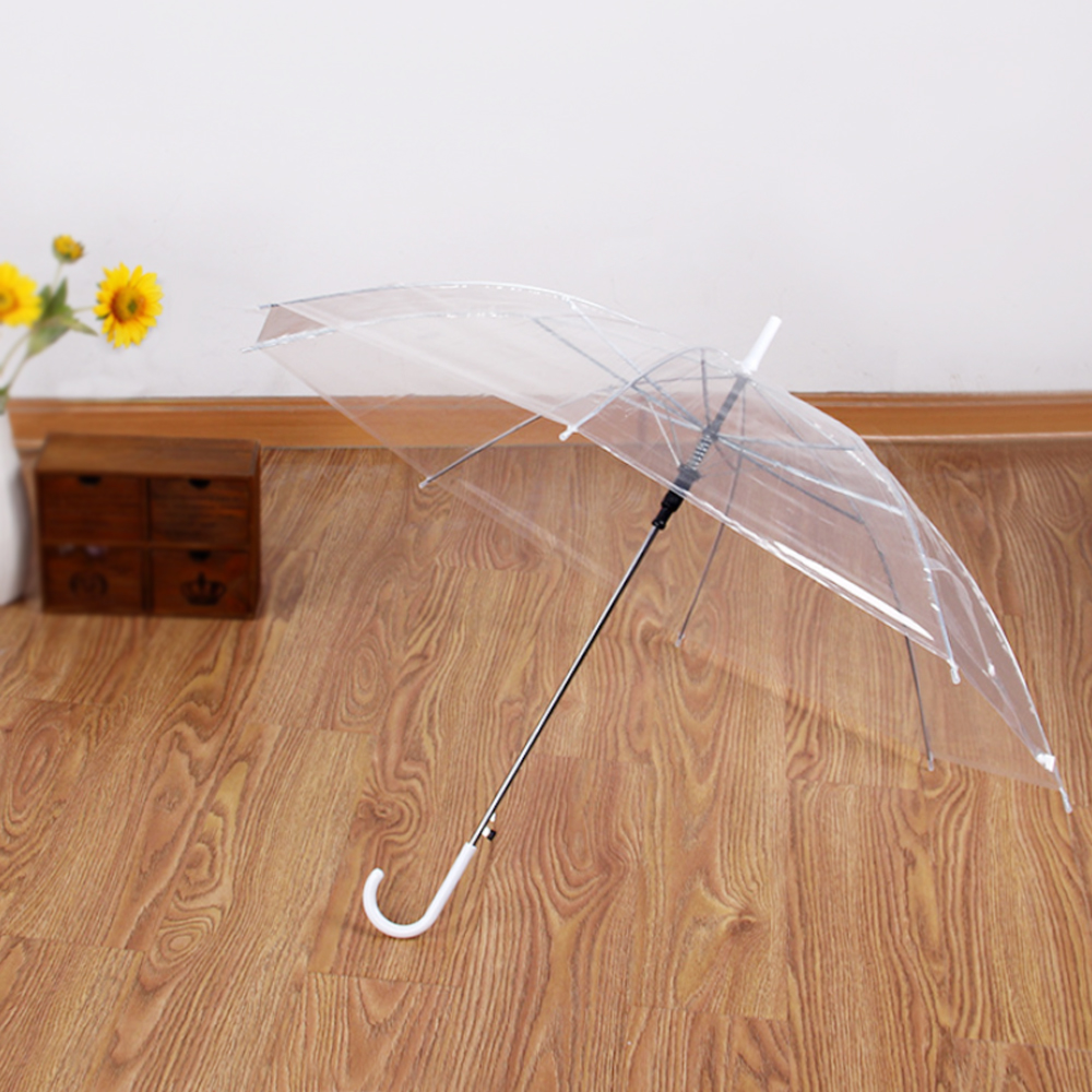 반자동 비닐우산 시야확보 투명우산 판촉우산 우산 장우산 반자동우산 어린이우산