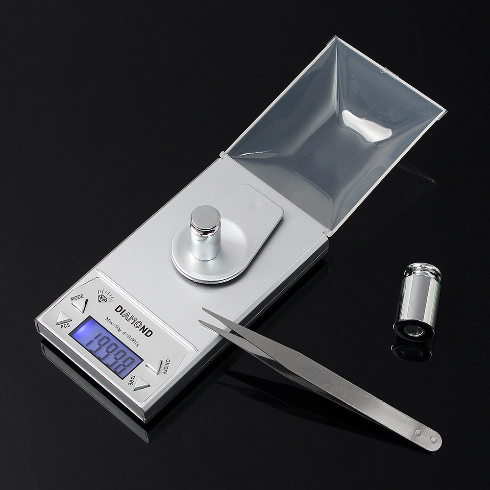 휴대용 초소형 전자저울 50gx0.001g 초정밀 계량저울 디지털저울 초정밀저울