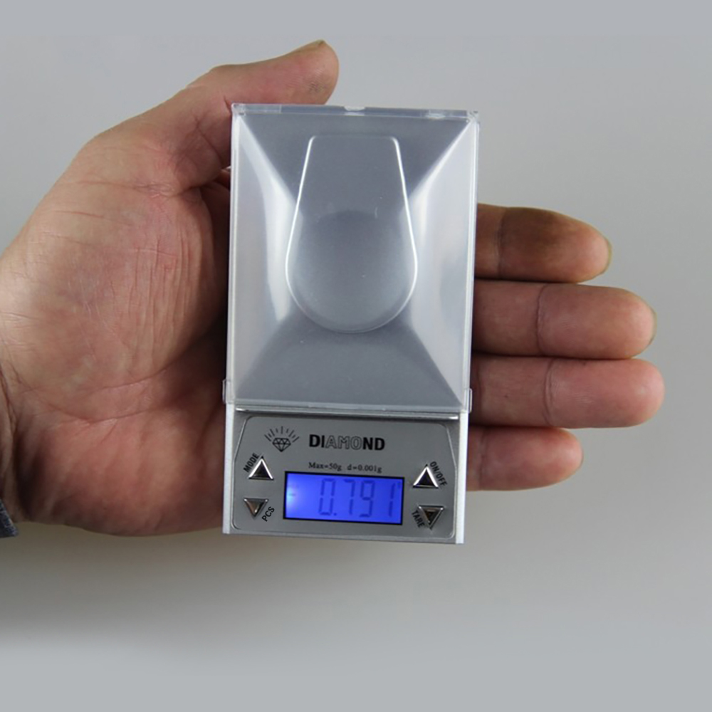 휴대용 초소형 전자저울 50gx0.001g 초정밀 계량저울 디지털저울 초정밀저울