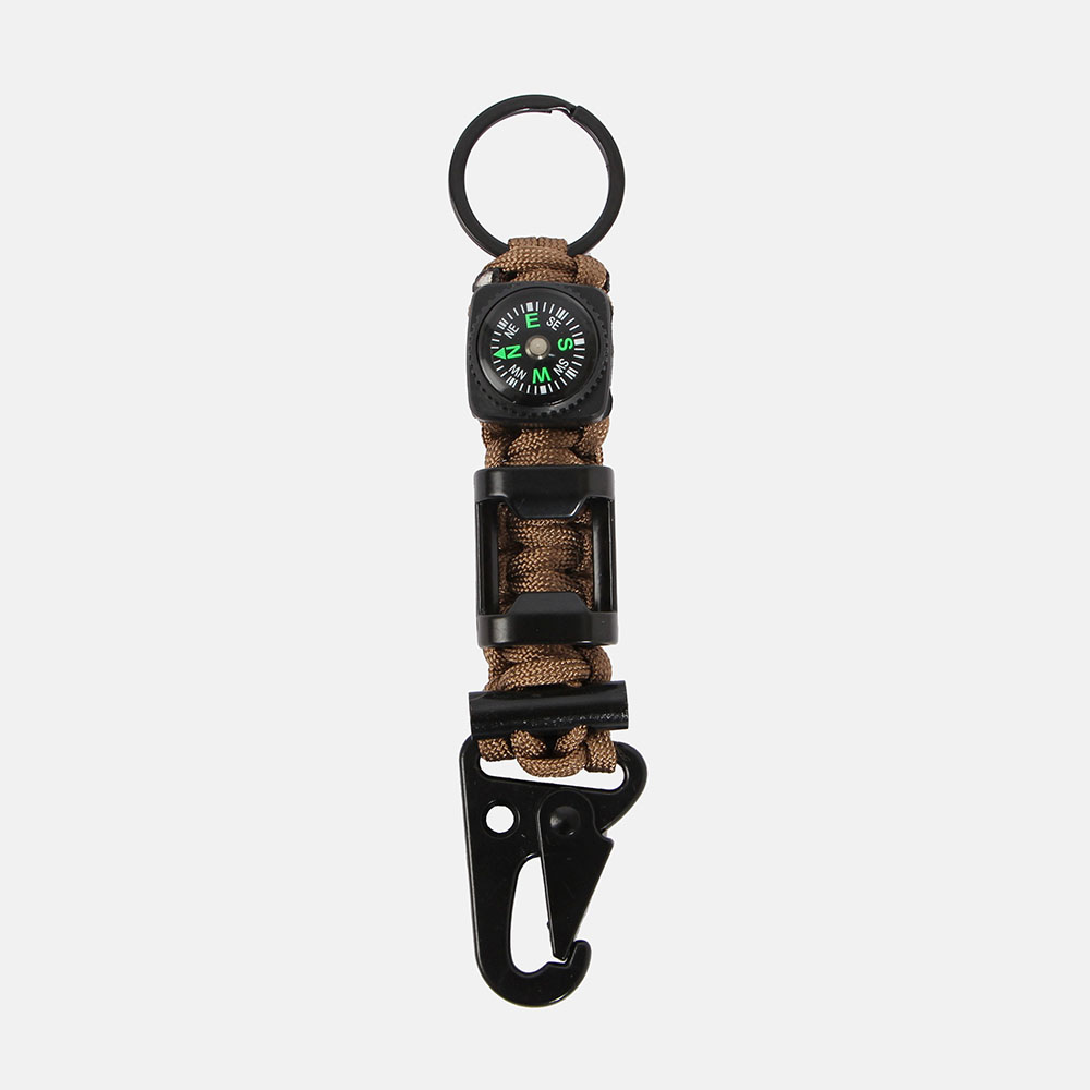 캠핑랜드 생존 열쇠고리 멀티 나침반키홀더 생존밧줄 서바이벌장비 재난대비용품 나침반 나침판
