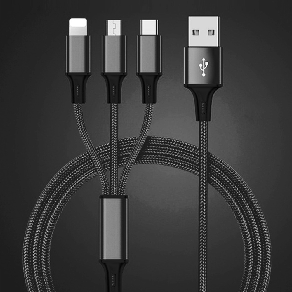 3in1 고속충전 케이블 USB 멀티충전케이블 스마트폰케이블 핸드폰케이블 휴대폰케이블