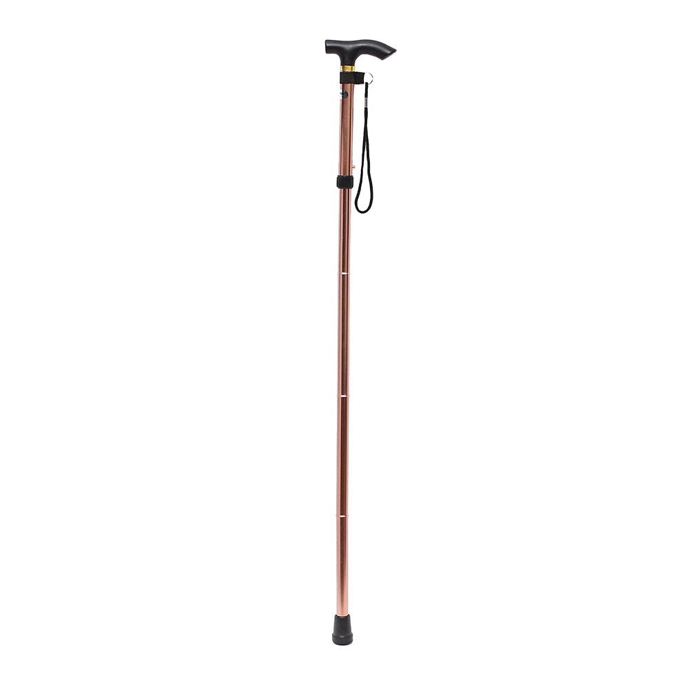 길이조절 접이식 지팡이 브론즈 효도 노인지팡이 산책지팡이 미끄럼방지지팡이 외출지팡이