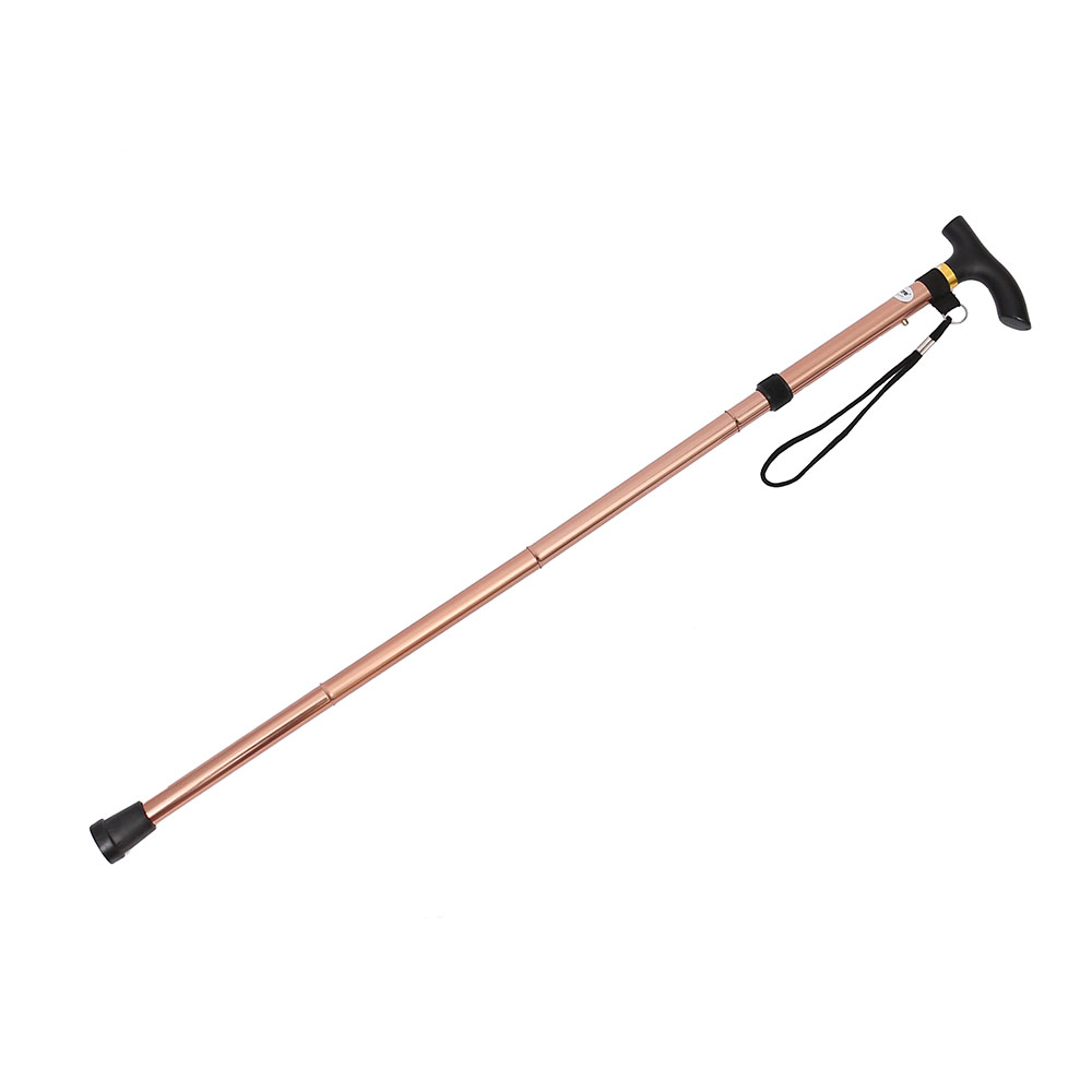 길이조절 접이식 지팡이 브론즈 효도 노인지팡이 산책지팡이 미끄럼방지지팡이 외출지팡이