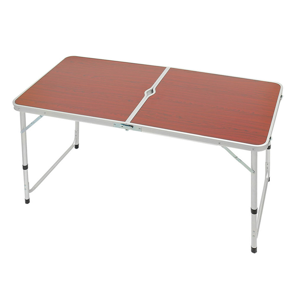 높이조절 접이식 캠핑테이블 브라운 야외용테이블 접이식테이블 야외테이블 휴대용테이블