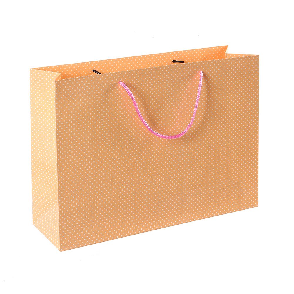 도트 종이쇼핑백 37.5x27.5cm 선물포장 종이가방 쇼핑백 선물백 선물포장백 종이선물백