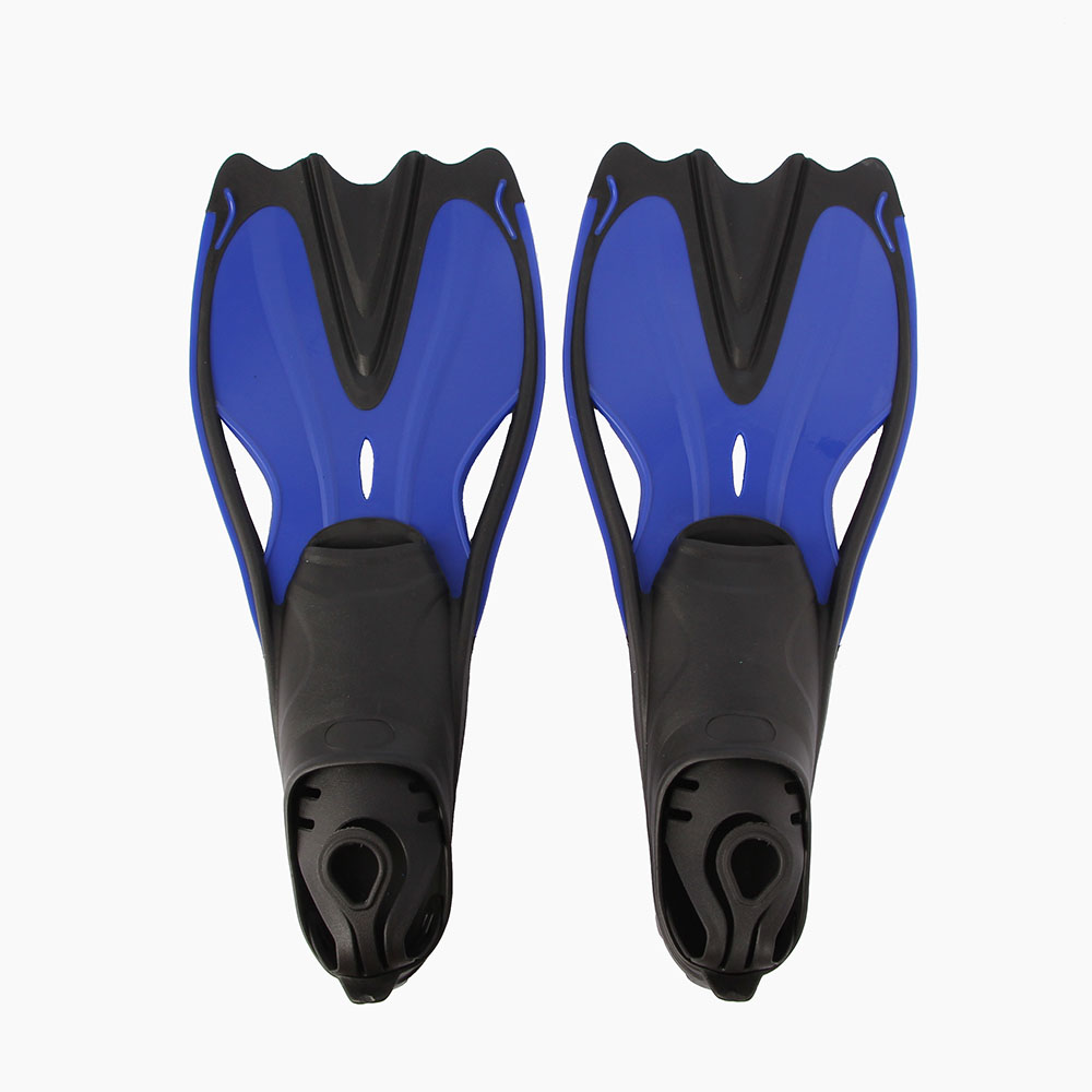 알오마 고탄력 오리발 블루 230-235mm 수영오리발 롱핀 수영장오리발 성인오리발