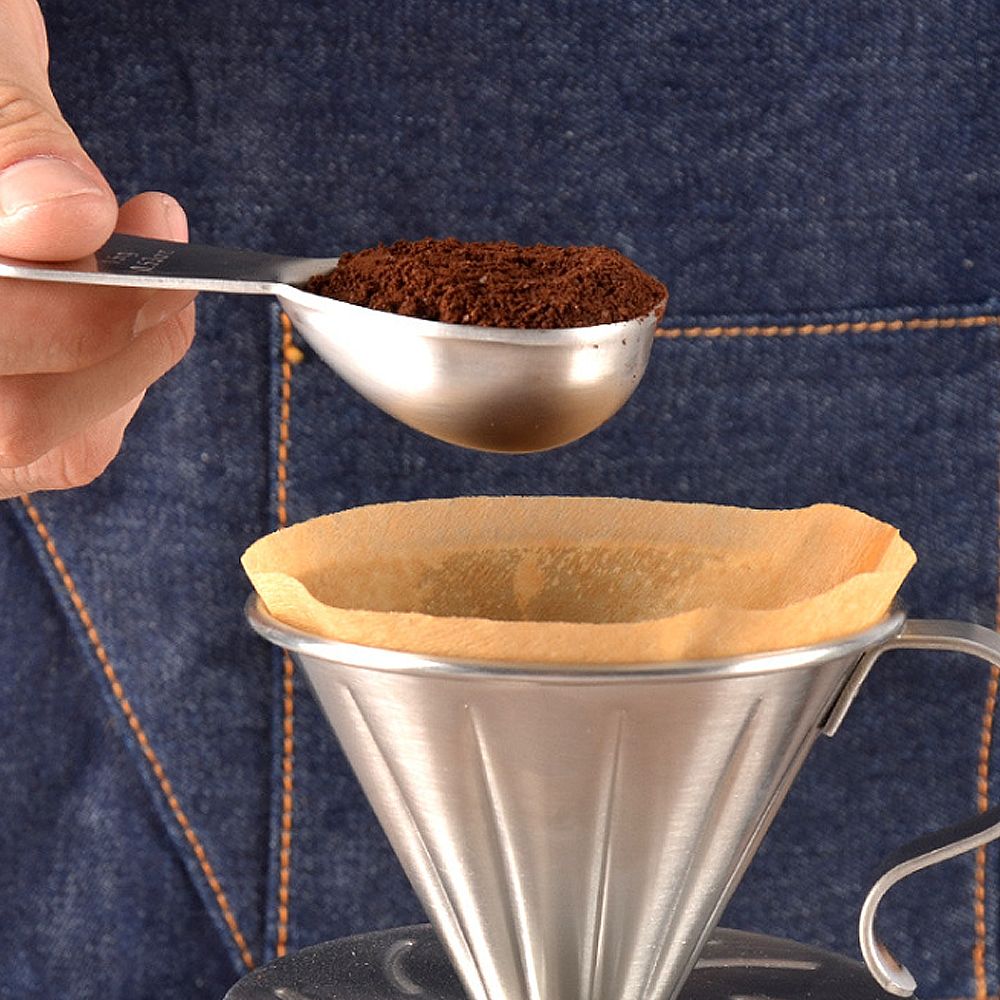 홈쿡 커피 계량스푼 15ml 원두스푼 커피계량스푼 커피스쿱 계량수저 양념계량기 스텐계량기