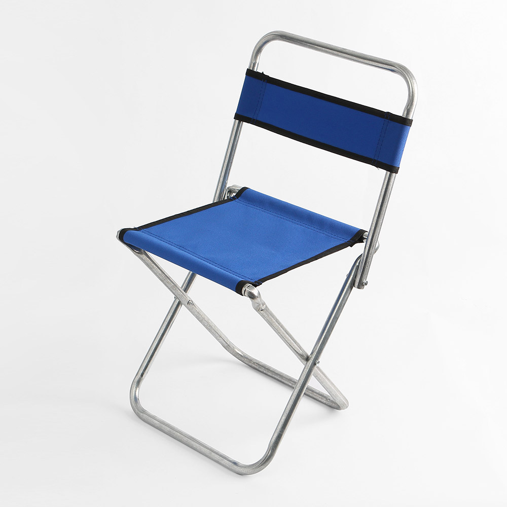 캠프 접이식 등받이 레저의자 블루 휴대용의자 캠핑의자 야외의자 낚시의자 접의식의자 등산의자