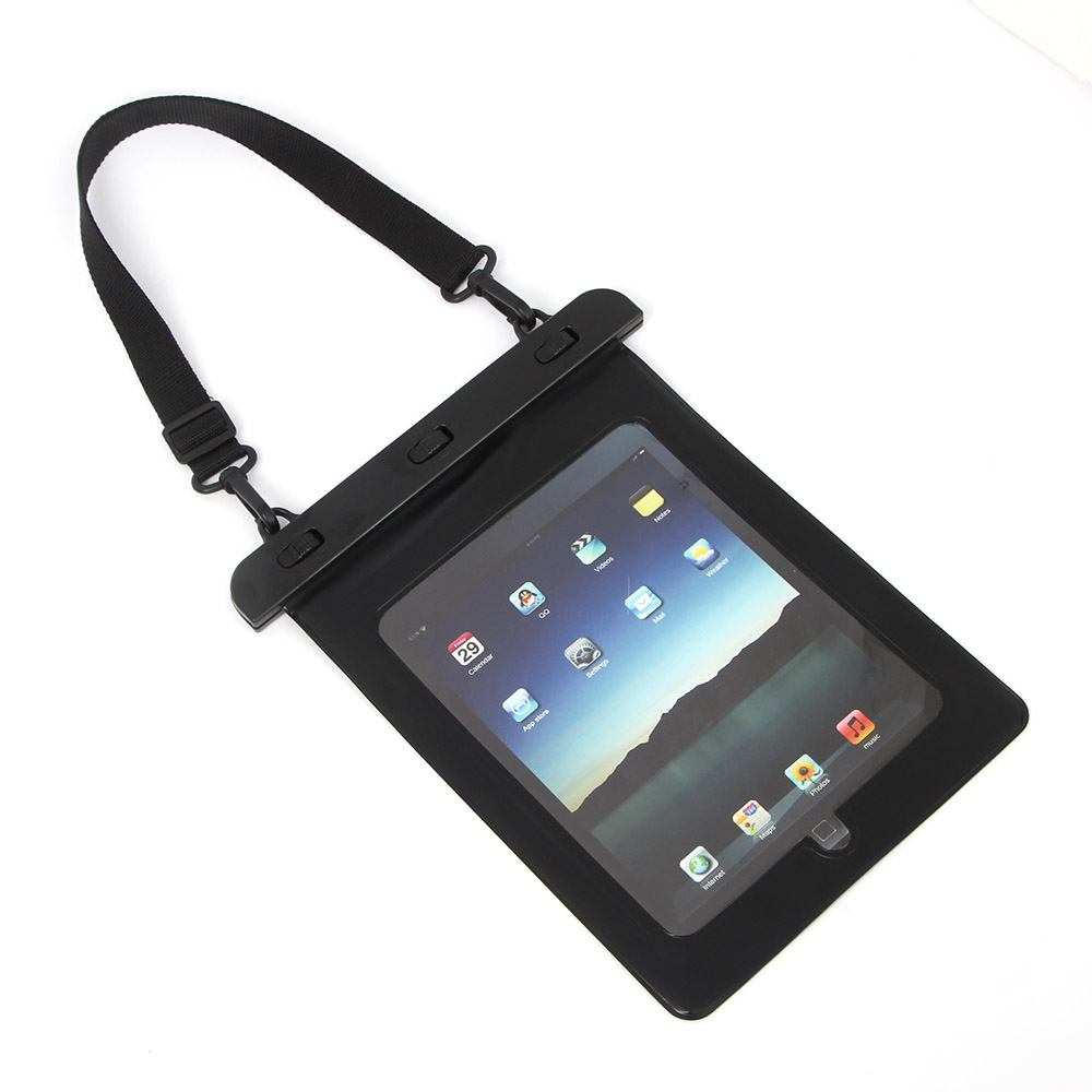 세이프 태블릿 방수팩 블랙 IPX8 대형 물놀이방수팩 소지품방수팩 대형방수팩 태블릿방수팩