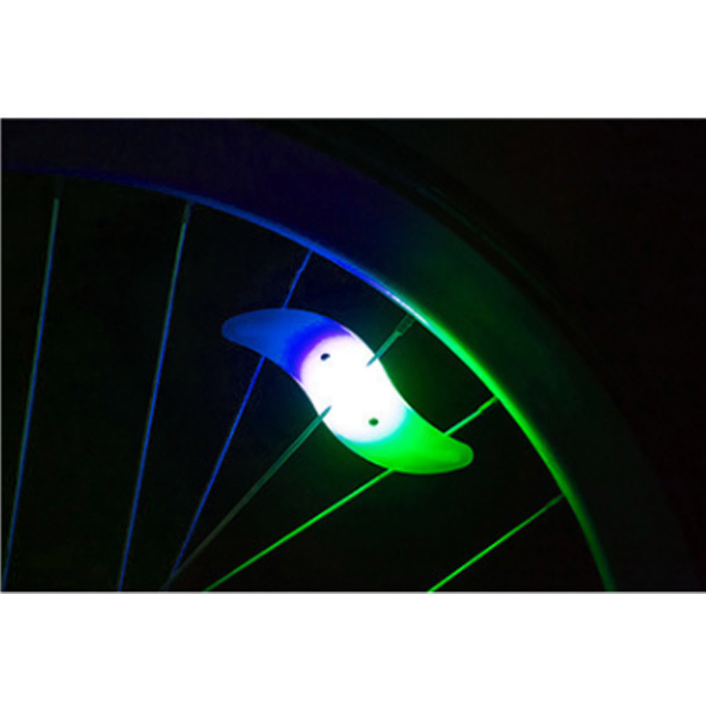 실리콘 자전거 휠라이트 믹스 LED 안전등 자전거휠라이트 자전거바퀴라이트 자전거라이트