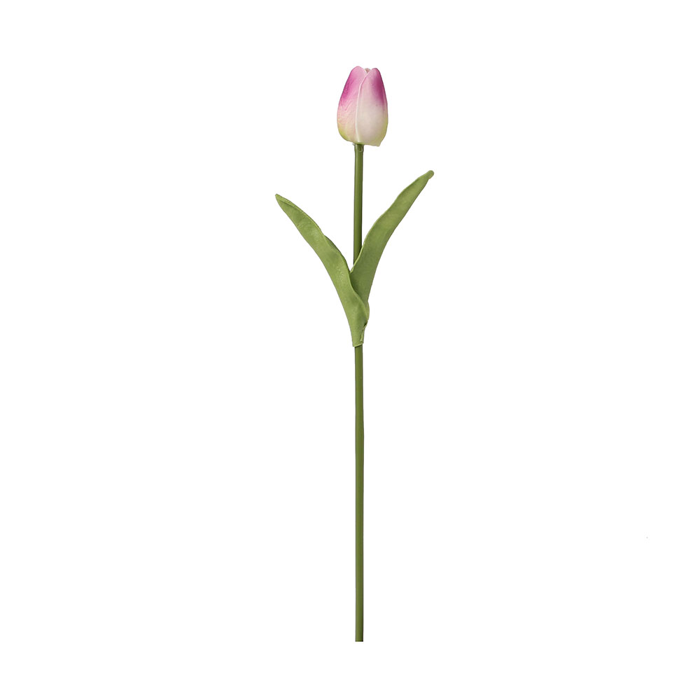 피어나 한송이 튤립 조화 핑크 꽃인테리어 조화꽃 조화장식 인테리어조화 인조꽃 꽃장식
