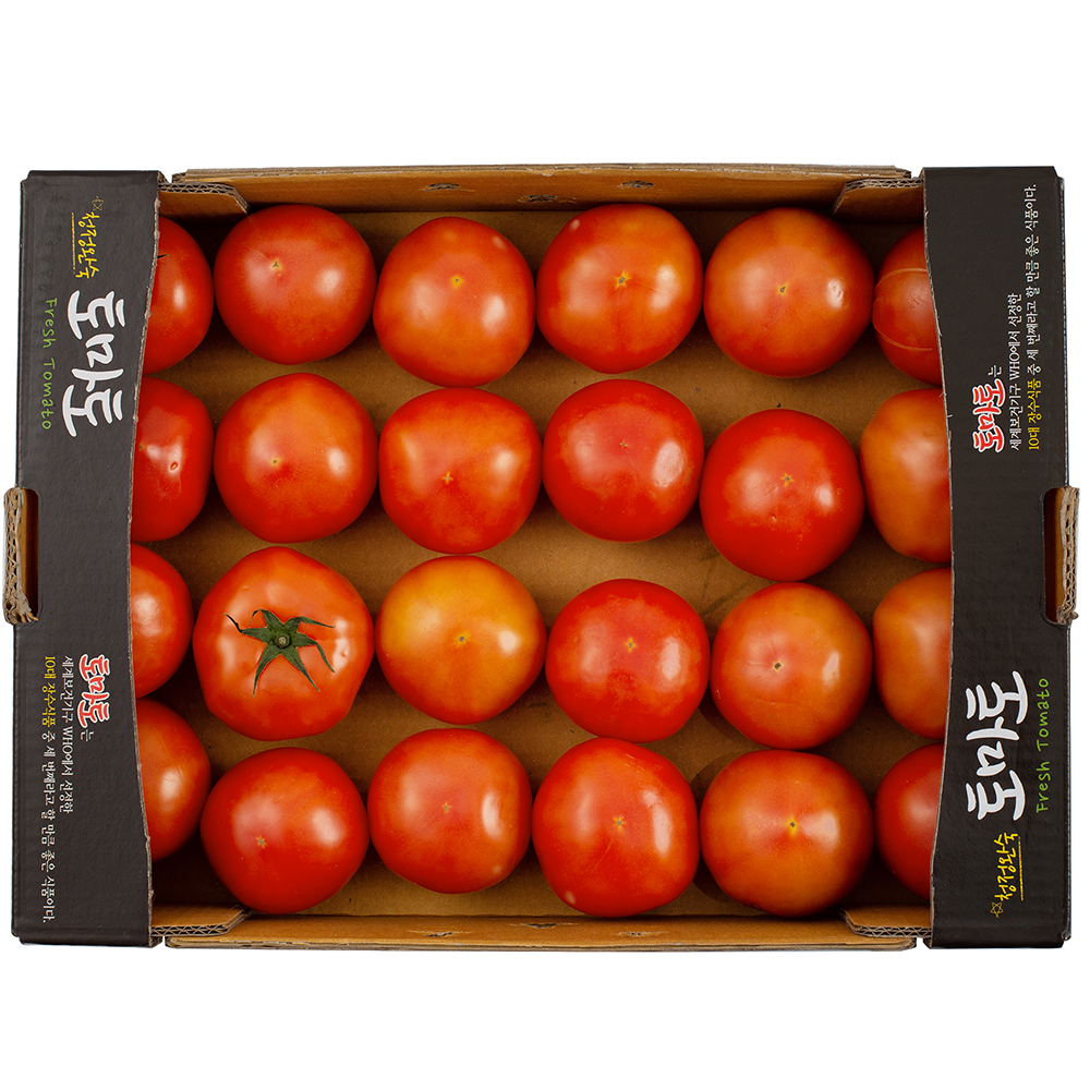 [초록자연] 완숙 토마토 5kg (2번)빨간 과육 찰토마토