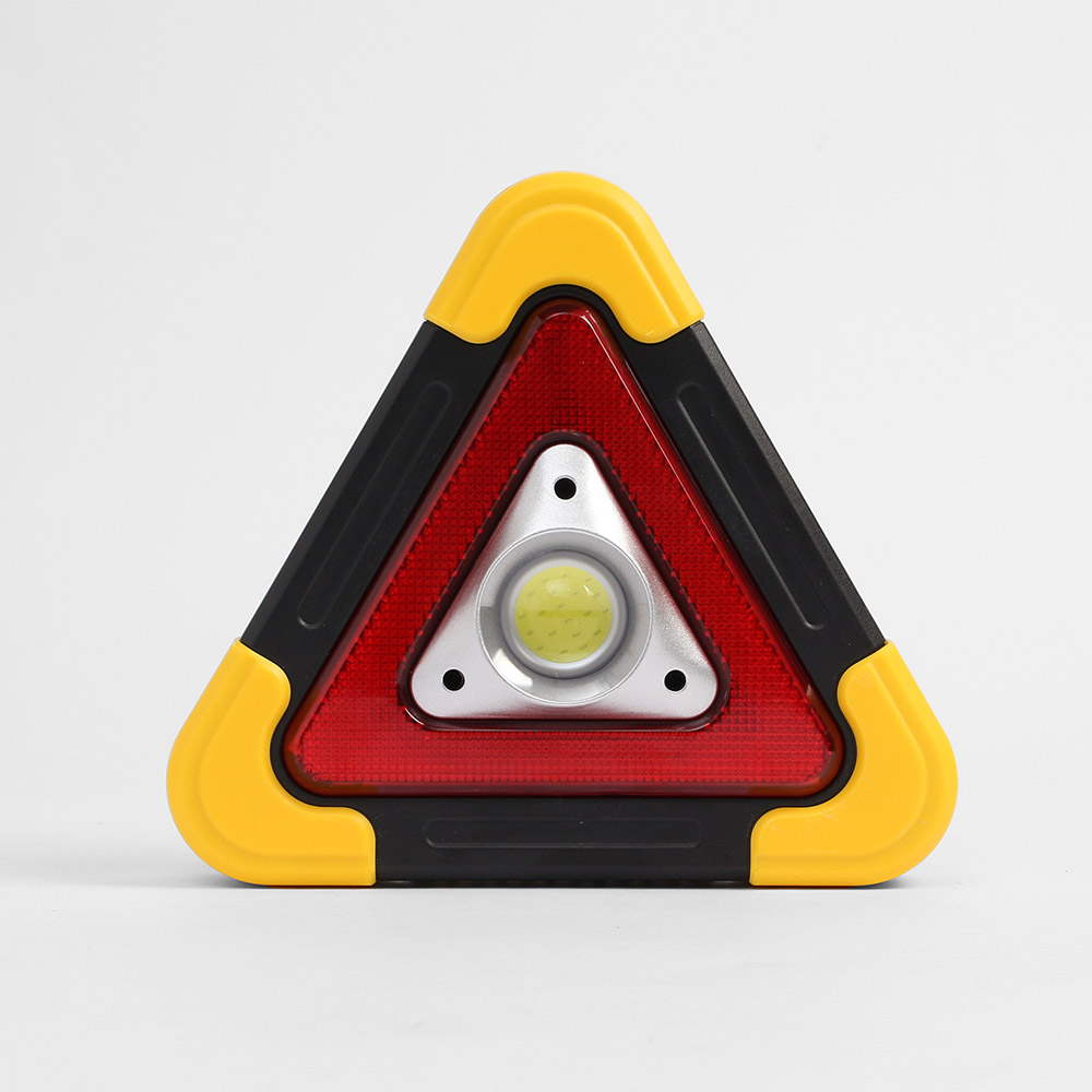 차량용 LED 안전 삼각대 옐로우 비상표지판 작업등 차량용삼각대 자동차삼각대 비상삼각대