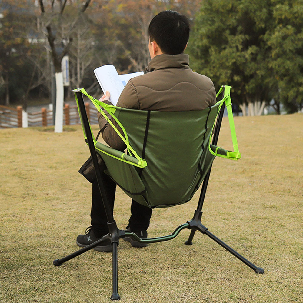 캠프존 접이식 스윙 캠핑의자 야외용 휴대의자 접이식캠핑의자 접이식낚시의자 휴대용낚시용의자