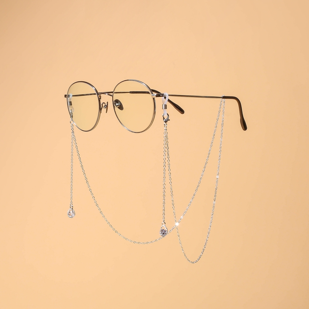 투라인 물방울큐빅 안경줄 실버 4p 가등록 FFF109377 안경줄 안경끈 안경목걸이 줄목걸이 선글라스줄 돋보기줄 안경걸이 선글라스목걸이 선글라스끈 안경스트랩 안경소품 선글라스소품