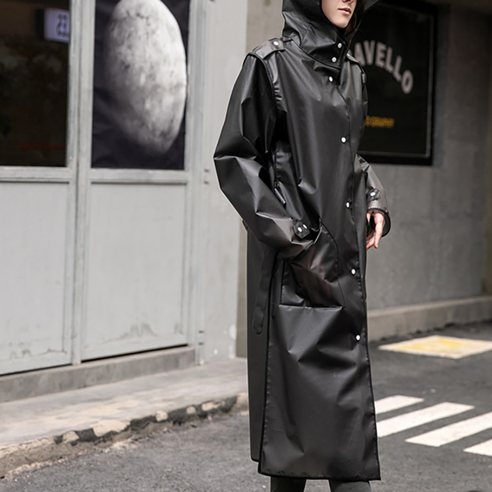 남녀공용 트렌치 레인코트 XL 패커블 우바람막이레인코트 후드레인코트 비옷 패션우비 코트우비