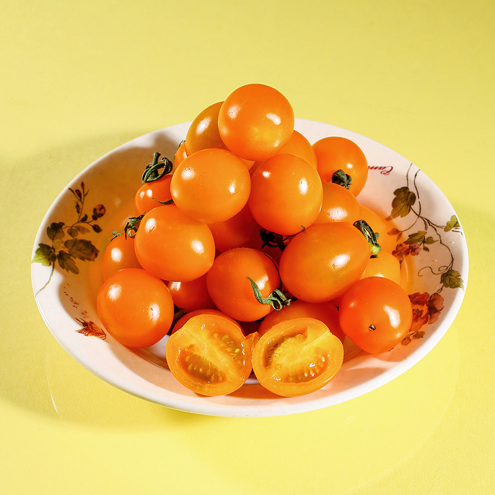 [초록자연] 노랑 주황 방울토마토 3kg(750gx4팩)