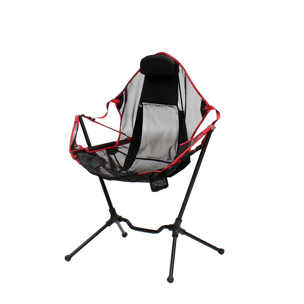 힐링존 접이식 스윙 캠핑의자 폴딩 낚시 레저의자 접이식캠핑의자 접이식낚시의자