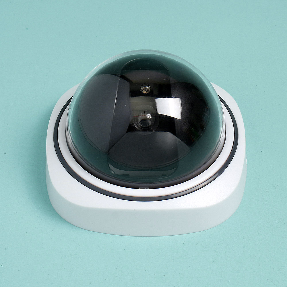 레드아이 LED 모형 감시카메라 방범 보안 돔형 cctv 가짜감시카메라 모형cctv