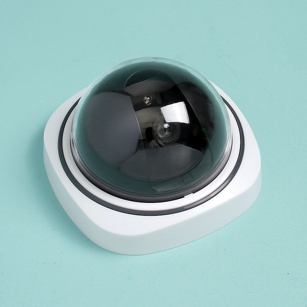 레드아이 LED 모형 감시카메라 방범 보안 돔형 cctv 가짜감시카메라 모형cctv