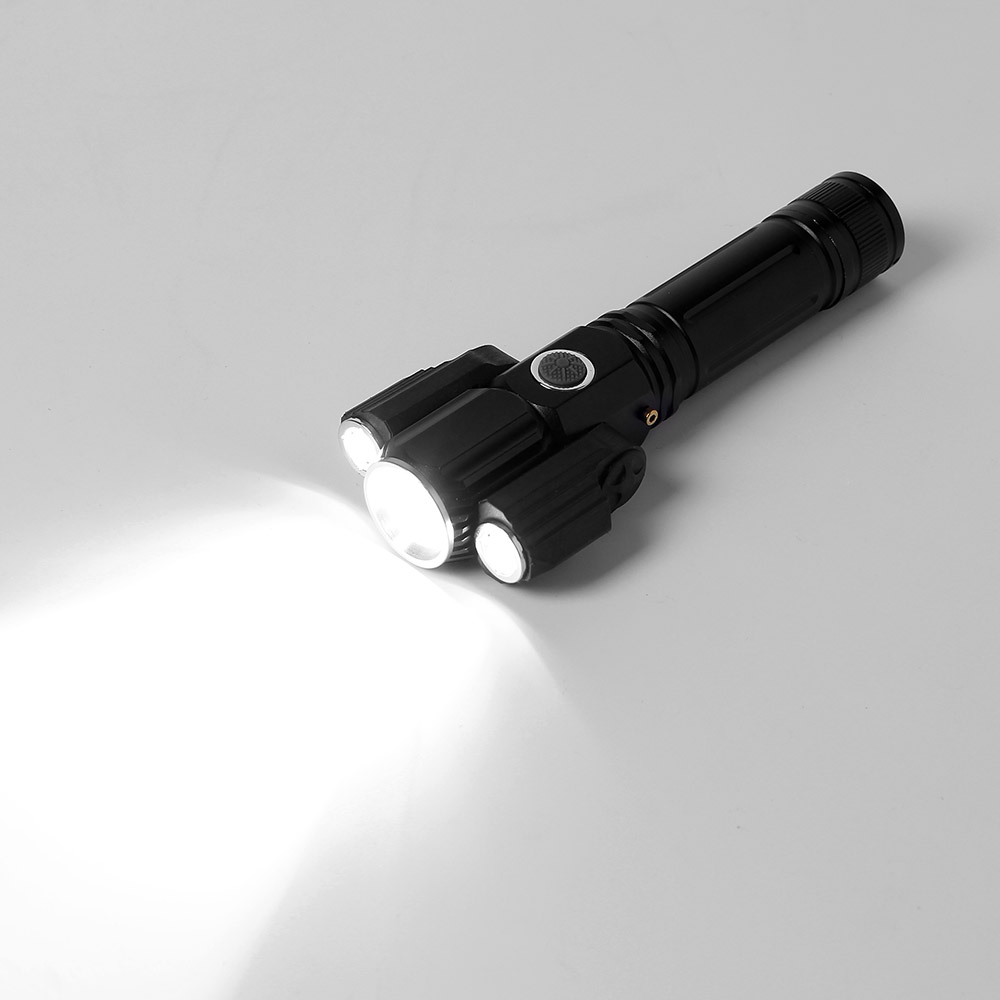 로봇맨 슬라이딩 줌 LED 후레쉬 휴대용 레저손전등 LED후레쉬랜턴 LED손전등후레쉬