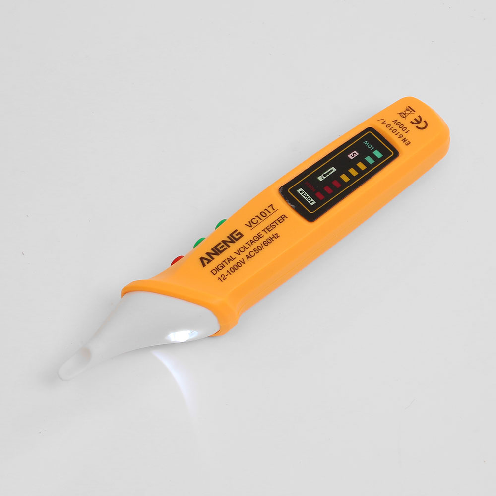 스마트센서 감도조절 비접촉 검전기 펜 전기 테스트기 비접촉검전기 LED검전테스트기