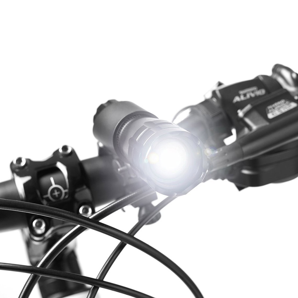 LED 줌라이트 자전거 전조등+후미등 라이딩용품 자전거라이트 자전거조명 자전거후레쉬