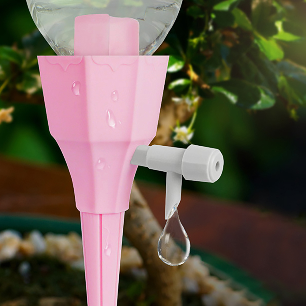 수분촉촉 화분 자동급수기 6p세트 식물 자동 물뿌리기 화분자동급수기 페트병화분물주기