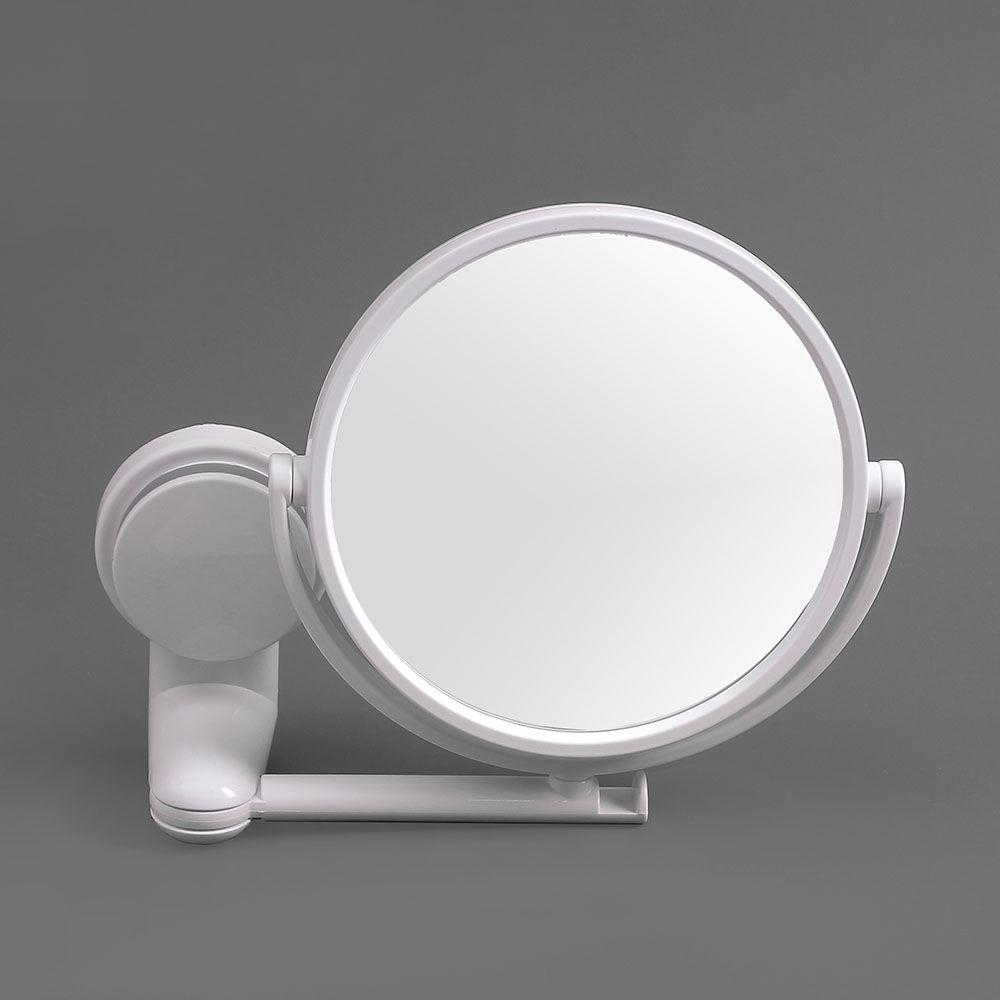 강력흡착 360도 회전 벽거울 양면 확대경 접착식거울 양면거울 부착식거울 욕실거울 원형거울