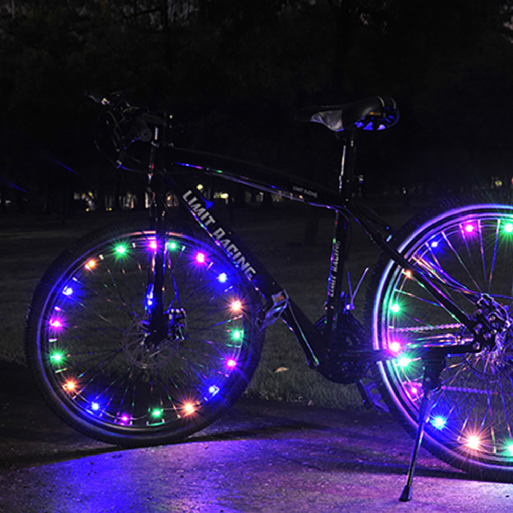 플래시 자전거 LED 와이어 휠라이트 안전등 자전거휠라이트 라이딩휠라이트 허브라이트