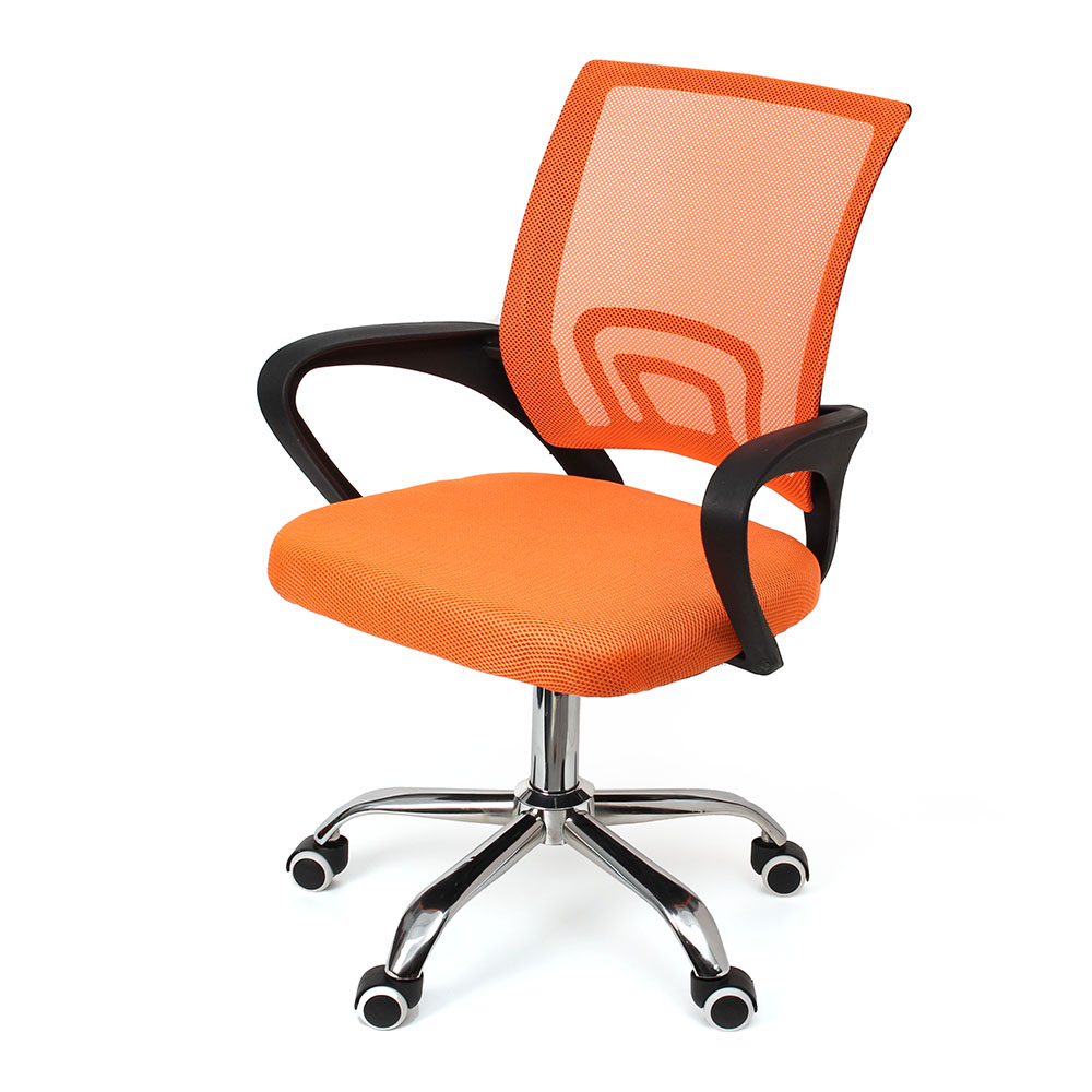 레스트온 사무용 의자 오렌지 학원 회사의자 팔걸이의자 높이조절의자 사무실의자 공부의자