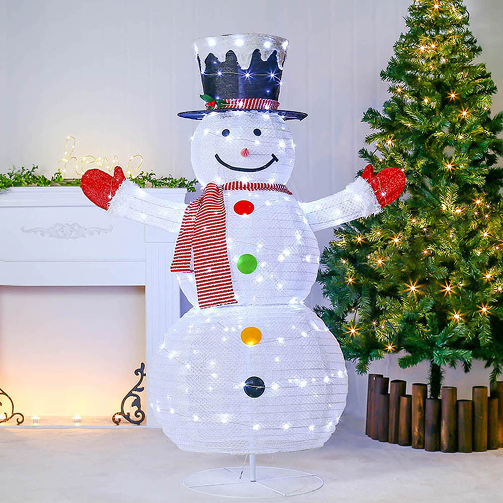 150cm LED 폴딩 헬로우 눈사람 대형 크리스마스장식 크리스마스소품 크리스마스용품