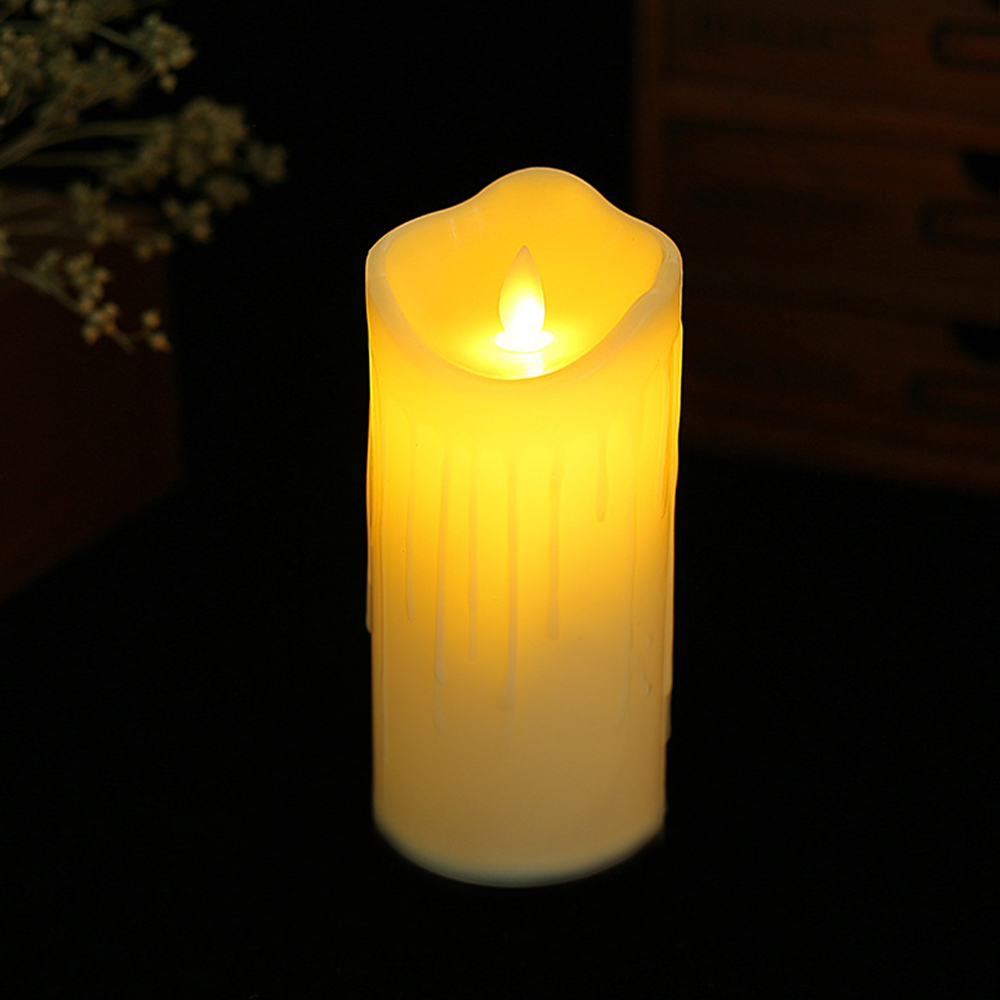 리얼라잇 LED 캔들 무드등 파라핀 촛농 전기 전자 초 LED캔들 LED미니캔들 LED촛불