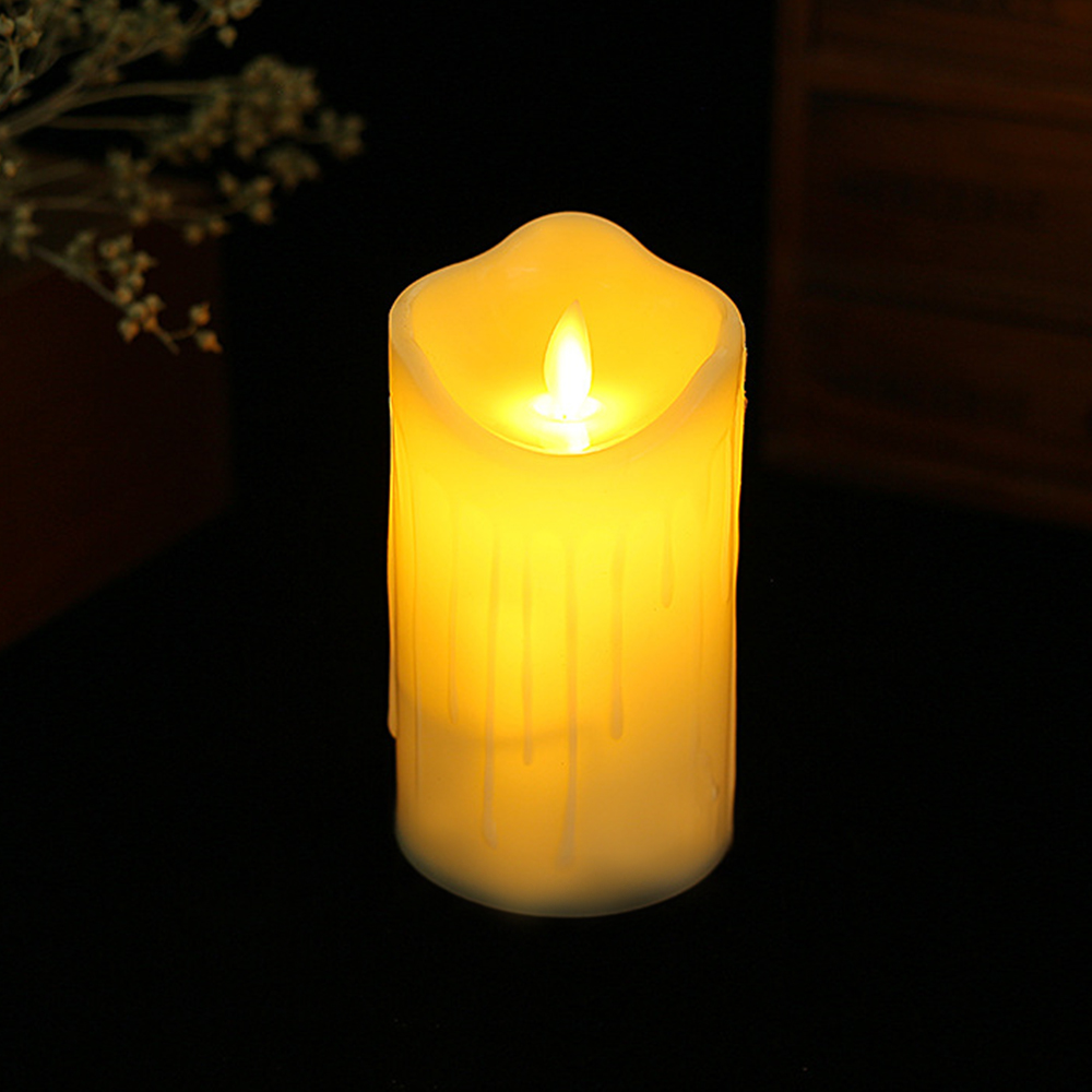 리얼라잇 LED 캔들 무드등 파라핀 촛농 흔들리는 촛불 LED캔들 LED미니캔들 LED촛불